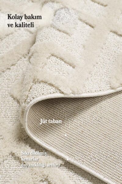 Yuvarlak modern yumuşak Bukle Taban kabartmalı 3D Labirent kare desenli Halı Gri