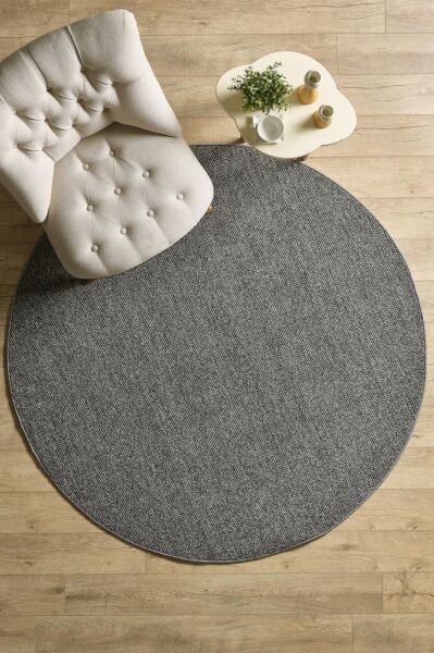 Düz Renk Gri Sisal Yumuşak Polipropilen Jüt Halı Salon Oturma Odası Yolluk Mutfak Koridor Halısı