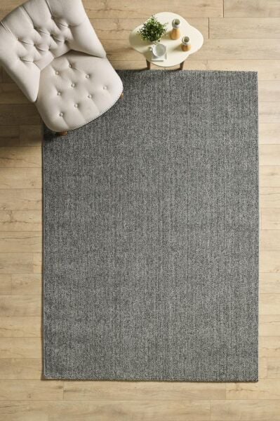 Düz Renk Gri Sisal Yumuşak Polipropilen Jüt Halı Salon Oturma Odası Yolluk Mutfak Koridor Halısı