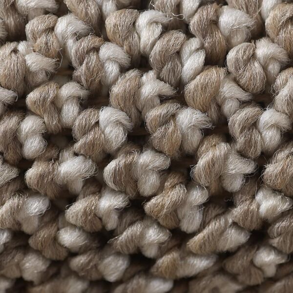 Düz Renk Kahverengi Sisal Yumuşak Polipropilen Jüt Halı Salon Oturma Odası Yolluk Mutfak Koridor Halısı