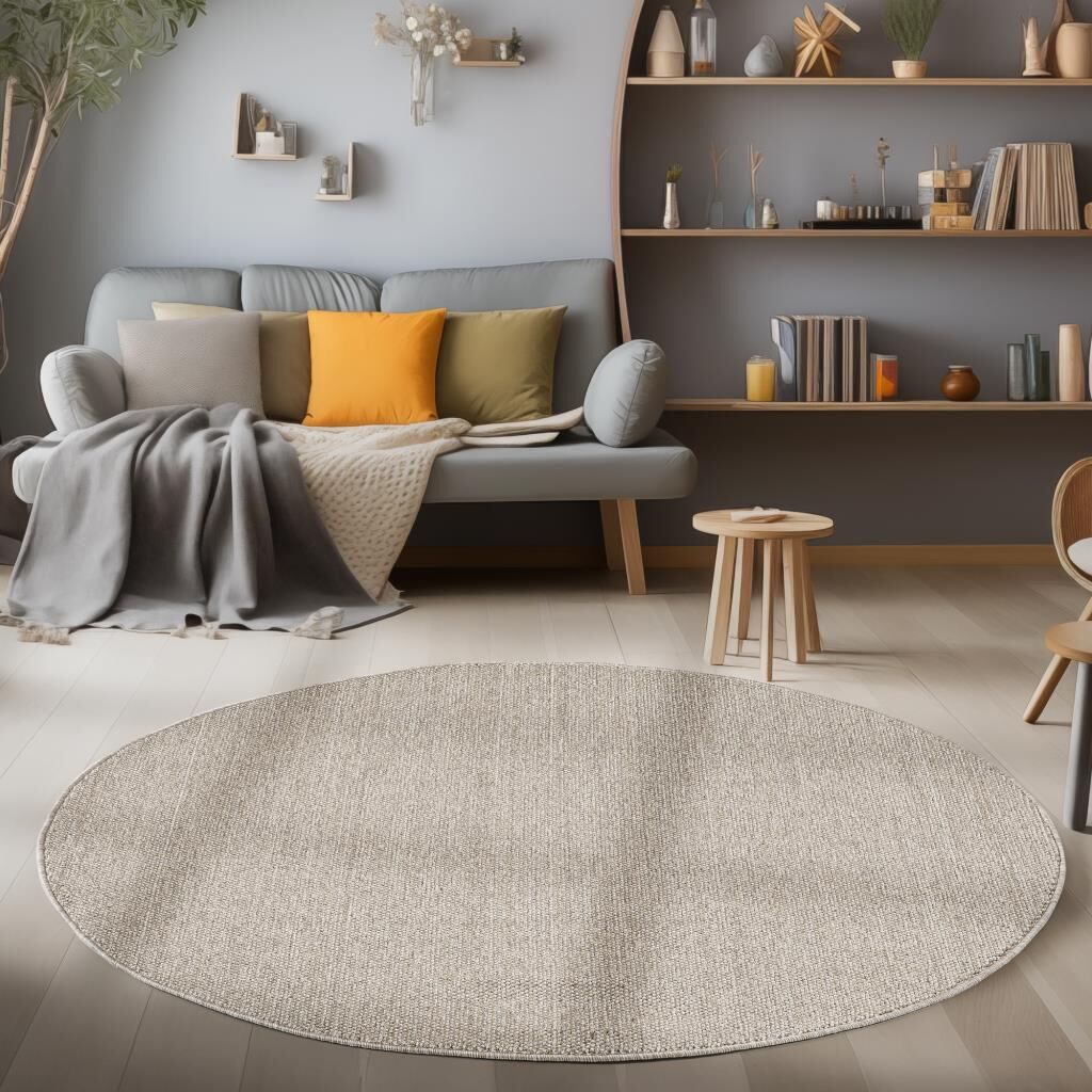 Düz Renk Kahverengi Sisal Yumuşak Polipropilen Jüt Halı Salon Oturma Odası Yolluk Mutfak Koridor Halısı