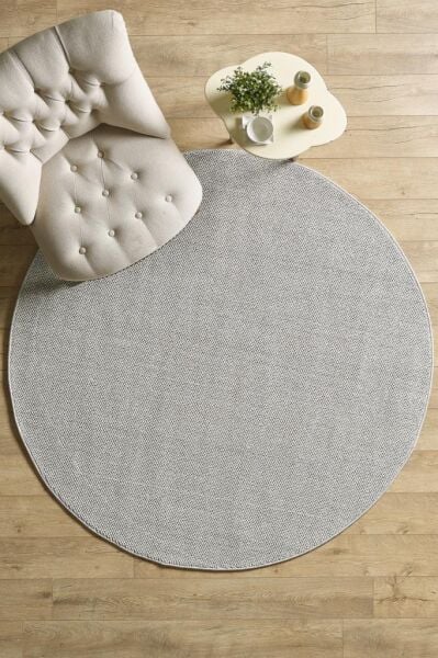 Düz Renk Gümüş Sisal Yumuşak Polipropilen Jüt Halı Salon Oturma Odası Yolluk Mutfak Koridor Halısı