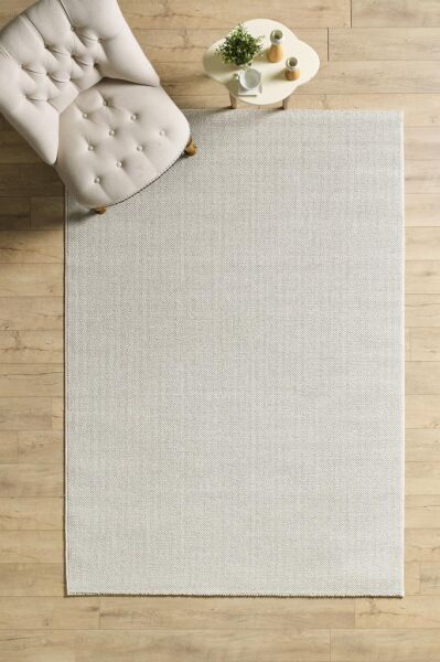 Düz Renk Krem Sisal Yumuşak Polipropilen Jüt Halı Salon Oturma Odası Yolluk Mutfak Koridor Halısı