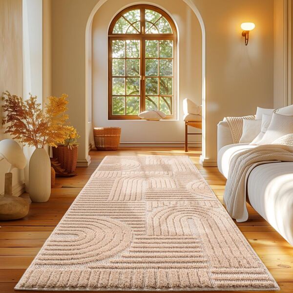 Elit Bukleli Yumuşak Peluş Post Shaggy Çocuk Odası Oturma Odası Salon Mutfak Halısı