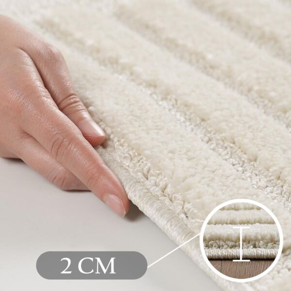 Elit Bukleli Yumuşak Peluş Post Shaggy Çocuk Odası Oturma Odası Salon Mutfak Halısı