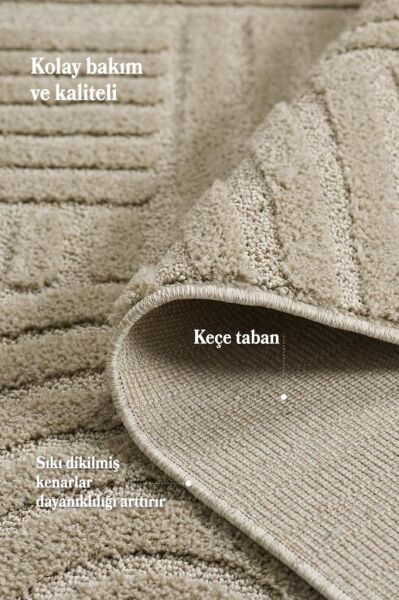 Elit Bukleli Yumuşak Peluş Post Shaggy Çocuk Odası Oturma Odası Salon Mutfak Halısı