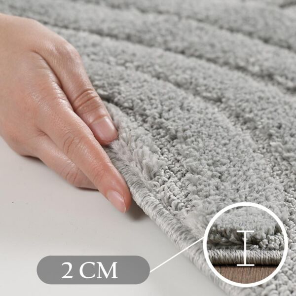 Elit Bukleli Yumuşak Peluş Post Shaggy Çocuk Odası Oturma Odası Salon Mutfak Halısı