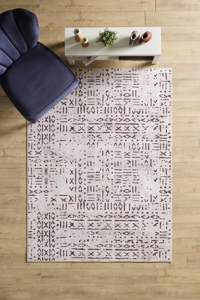 Dijital Baskı Yıkanabilir Kaymaz Taban İskandinav Tasarım Kahve Salon Halısı Mutfak Halısı Yolluk