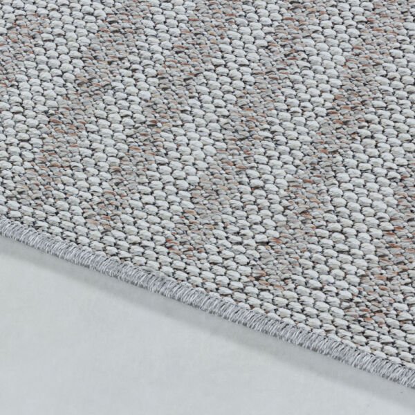 İç ve Dış Mekan Halısı Gri, Boho Tasarım, Teras, Balkon, Bahçe için Hava Koşullarına Dayanıklı