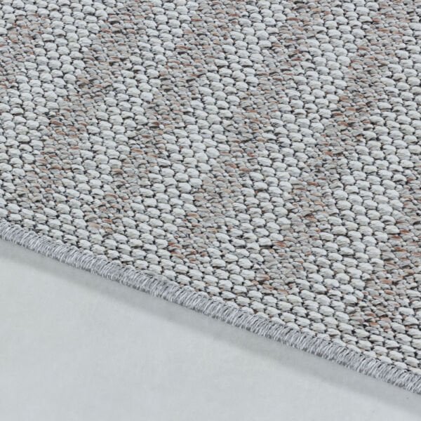 İç ve Dış Mekan Halısı Gri, Boho Tasarım, Teras, Balkon, Bahçe için Hava Koşullarına Dayanıklı