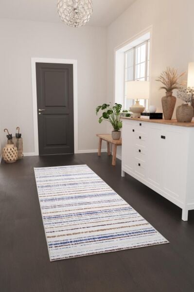 Dijital Baskı Yıkanabilir Kaymaz Taban Kilim Desenli Renkli Salon Halısı Mutfak Halısı Yolluk