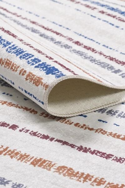 Dijital Baskı Yıkanabilir Kaymaz Taban Kilim Desenli Renkli Salon Halısı Mutfak Halısı Yolluk