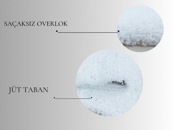 Halı Salon Yüksek Havlı, Uzun Havlı Shaggy Halı Karo Desen, Kolay Bakım-CY_LIFE1501BROWN